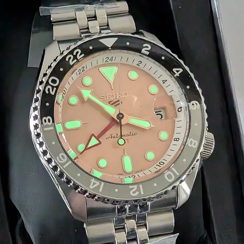 SEIKO 5 Sports GMT 'SLAM DUNK' Thong Sia Limited Edition Men's Watch- SSK043K1